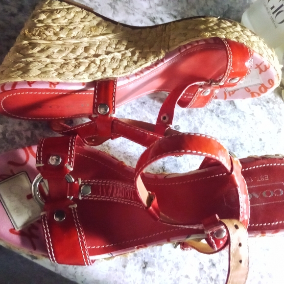 Coach Espadrille Red Heel - Picture 2 of 3
